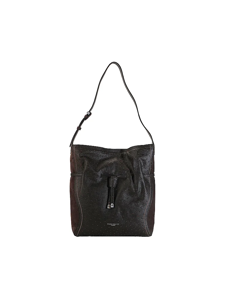 GIANNI CHIARINI Sac en cuir - Sac seau SIENNA marron